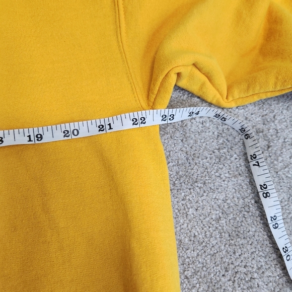 "F-Bomb Mom" Women's Cozy Comfortable Yellow Hoodie Hooded Sweatshirt Size L - Picture 8 of 12